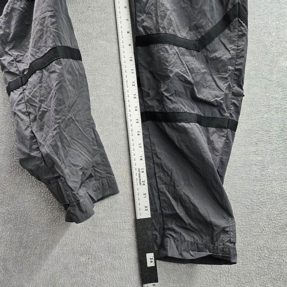 Jordan Men Activewear Pants M Gray Jumpman Embroidery Windbreaker 23 Engineered
